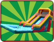 16' Water Slide with Pool 16' Water Slide with Pool
